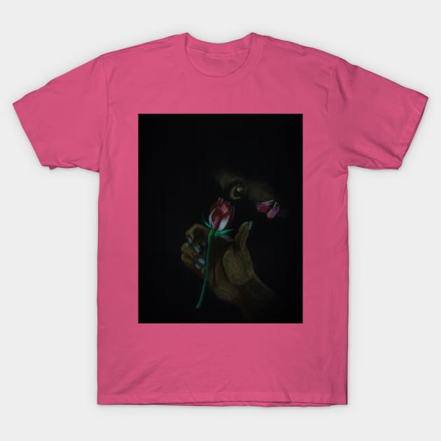 To Smell A Rose T-Shirt by teenamarie23art